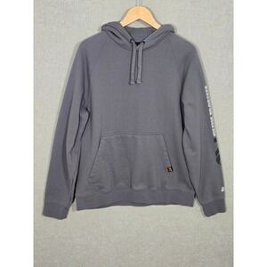 Timberland PRO Men's Rain Repel Logo Graphic Pullover Hoodie Grey Medium